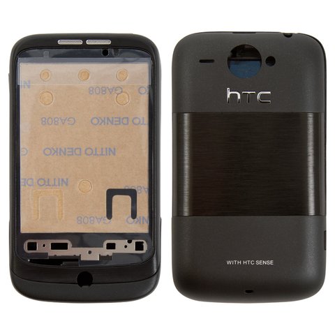 Корпус для HTC A3333 Wildfire, чорний