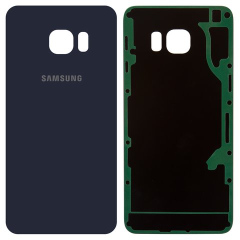 Задняя панель корпуса для Samsung G928 Galaxy S6 EDGE Plus, синяя, Сopy