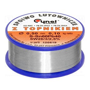 Припій Cynel LC60 0.50 0.1