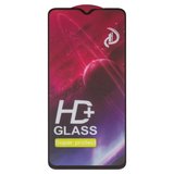 Защитное стекло для Xiaomi Redmi Note 8 Pro, совместимо с чехлом, Full Glue, (без упаковки), черный, M1906G7I, M1906G7G