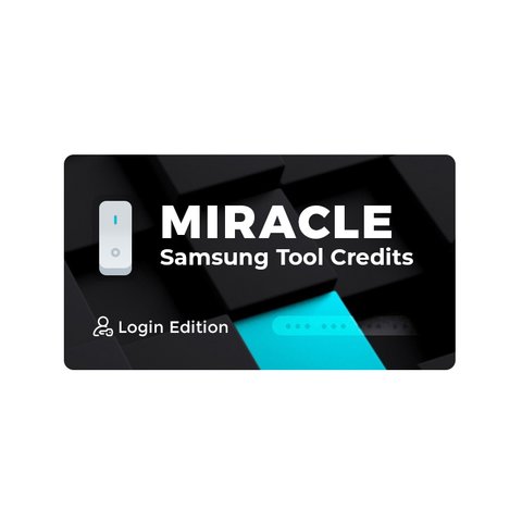 Кредити Miracle Samsung Tool