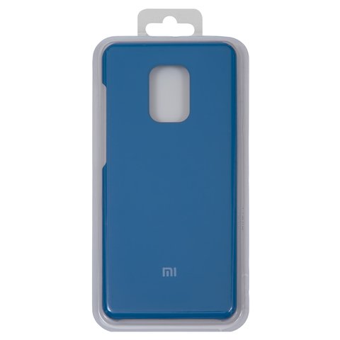 Чохол для Xiaomi Redmi Note 9 Pro, Redmi Note 9S, синій, Original Soft Case, силікон, azure 24 , M2003J6B2G, M2003J6A1G