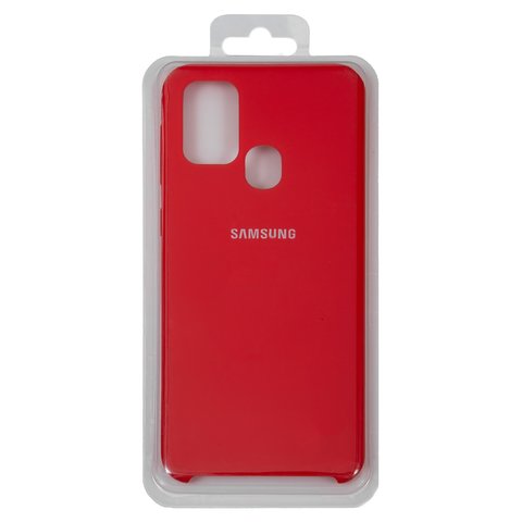 Чохол для Samsung M315F DS Galaxy M31, червоний, Original Soft Case, силікон, red 14 