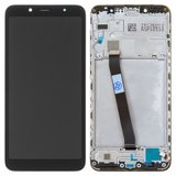 Дисплей для Xiaomi Redmi 7A, чорний, без логотипа, з рамкою, High Copy, MZB7995IN, M1903C3EG, M1903C3EH, M1903C3EI