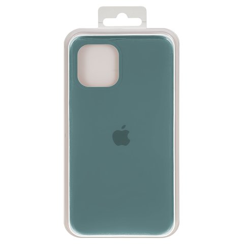 Чехол для Apple iPhone 12 Pro Max, зеленый, Original Soft Case, силикон, cactus 61 