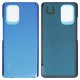 Задня панель корпуса для Xiaomi Poco F3, синя, Лого Poco, arctic deep ocean blue
