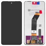 Дисплей для Xiaomi Redmi 10 (2021), Redmi 10 (2022), чорний, без рамки, Оригінал (переклеєне скло)