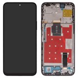 Дисплей для Huawei Honor 90 Lite, Honor X8a, черный, с рамкой, Original (PRC), CRT-LX1, CRT-LX2, CRT-LX3, CRT-NX1