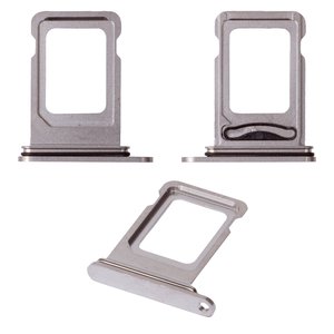 Тримач SIM карти для iPhone 15 Pro, iPhone 15 Pro Max, золотистий, natural titanium
