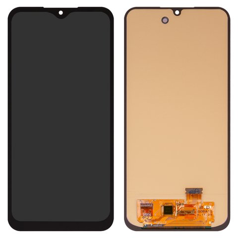 Дисплей для Samsung A155 Galaxy A15, A156 Galaxy A15 5G, M156 Galaxy M15, чорний, без рамки, High Copy, з широким обідком, OLED
