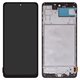 Дисплей для Samsung M515 Galaxy M51, черный, с рамкой, High Copy, (OLED)