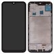 Дисплей для Samsung M156 Galaxy M15, чорний, з рамкою, High Copy, з широким обідком, (OLED)