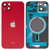 Задня панель корпуса для iPhone 14 Plus, червона, із склом камери, High Copy, red