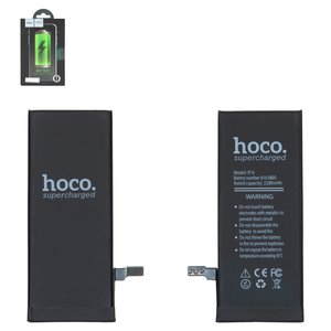 Акумулятор Hoco для Apple iPhone 6, Li Polymer, 3,75 B, 2280 мАг, збільшена ємність, original IC, #616 0805