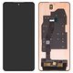 Дисплей для Xiaomi 14T, 14T Pro, чорний, без рамки, Оригінал (переклеєне скло), 2406APNFAG, 2407FPN8EG