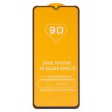 Захисне скло для Realme C11, C12, C15, Narzo 30A, V3; Oppo A15, A15s, A35, сумісне з чохлом, Full Glue, (без упаковки), чорний