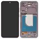 Дисплей для Samsung S711 Galaxy S23 FE, чорний, з рамкою, Original (PRC)