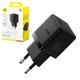 Мережевий зарядний пристрій Baseus Palm, 30 Вт, Fast Charge, чорний, 1 порт, #P10111605113-00