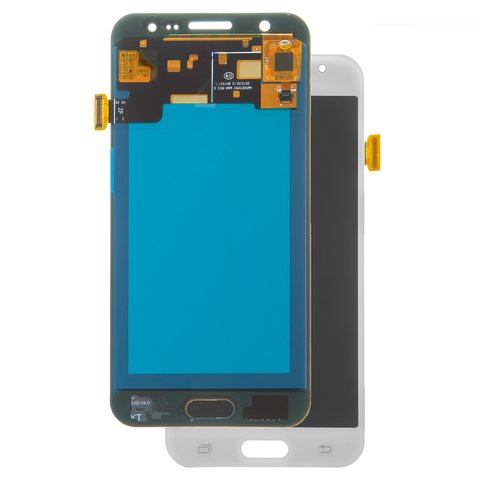Дисплей для Samsung J500 Galaxy J5, белый, без рамки, High Copy, OLED 