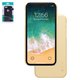 Case Nillkin Super Frosted Shield compatible with iPhone XR, (golden, with support, with logo hole, matt, plastic) #6902048164628