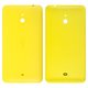 Housing Back Cover compatible with Nokia 1320 Lumia, (yellow, with side button)