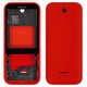 Корпус для Nokia 225 Dual Sim, красный