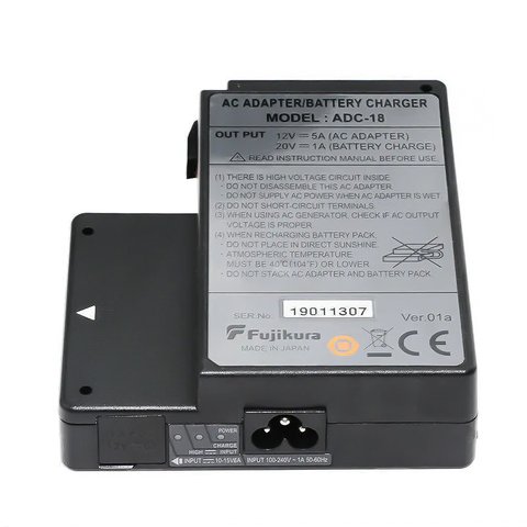 AC Adapter Battery Charger Fujikura ADC 18