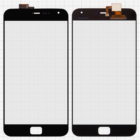 Touchscreen compatible with Meizu MX4 Pro 5.5", black 