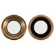 Camera Lens compatible with Apple iPhone 6, iPhone 6S, (golden, with frames)