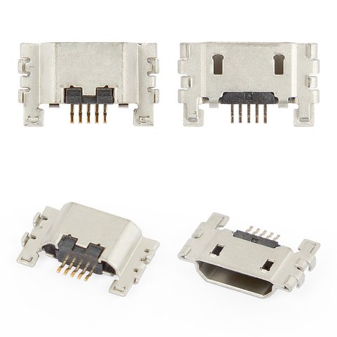 Коннектор зарядки для Sony C6802 XL39h Xperia Z Ultra, C6806 Xperia Z Ultra, C6833 Xperia Z Ultra, D5303 Xperia T2 Ultra, D5306 Xperia T2 Ultra, D5322 Xperia T2 Ultra DS, D5503 Xperia Z1 Compact Mini, 5 pin, micro USB тип B