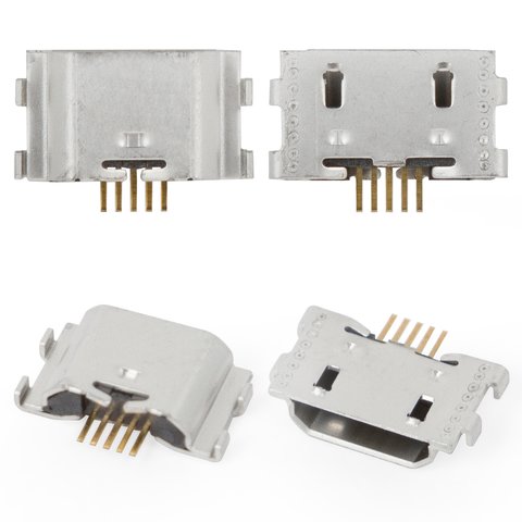 Conector de carga puede usarse con Lenovo Z90 7 Vibe Shot, 5 pin, micro USB tipo B