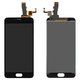 LCD compatible with Meizu M5, (black, without frame, M611H)