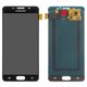 LCD compatible with Samsung A510 Galaxy A5 (2016), (black, without frame, High Copy, (OLED))