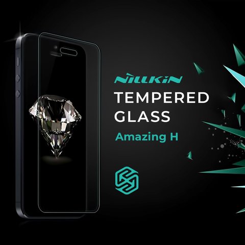 Защитное стекло Nillkin Amazing H для Samsung A730F Galaxy A8+ 2018 , 0.3 мм 9H, #6902048152325