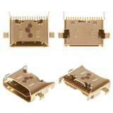 Conector de carga puede usarse con Nokia C22, C32, G10, G11, G20, G21; Motorola Moto E20 XT2155, Moto E30 XT2158-6, Moto E32, Moto E40 XT2159, Moto E7 Power PAMH0001IN, Moto E7i Power XT2097; ZTE Blade V50 Vita; Samsung A045 Galaxy A04, A055 Galaxy A05, A065 Galaxy A06, A207 Galaxy A20s, A207F/DS Galaxy A20s, A226 Galaxy A22 5G, 16 pin, USB tipo C