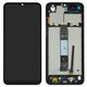 LCD compatible with Xiaomi Poco C50, Poco C51, Redmi A1, Redmi A1 Plus, Redmi A2, Redmi A2 Plus, (black, with frame, Original (PRC))