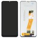 LCD compatible with Samsung A037G Galaxy A03s, (black, without frame, Original (PRC), with yellow cable, (162x72 mm))