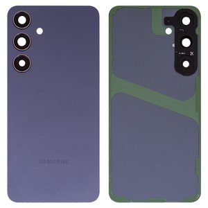 Housing Back Cover compatible with Samsung S926 Galaxy S24 Plus, purple, with camera lens, cobalt violet 