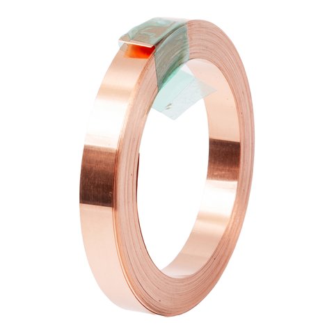 Copper Tape for Battery Welding, 0.15 mm, 8 mm, 10 m 