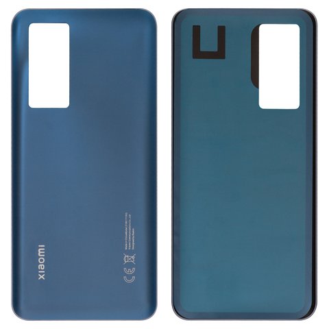 Housing Back Cover compatible with Xiaomi 12T, 12T Pro, dark blue, blue 