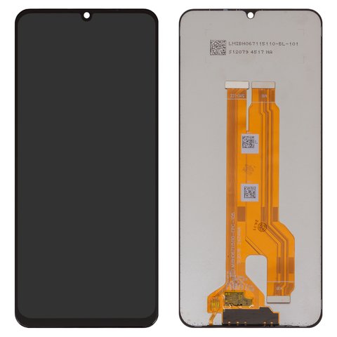 LCD compatible with Realme C61, C63 4G, Note 60, Note 60X, black, without frame, Original PRC , RMX3939, RMX3930, RMX3933, LMIBH067115110 FPC 105 