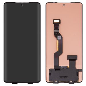 LCD compatible with Motorola Edge 50 Fusion, Moto G85, black, without frame, Original PRC , XT2427 3, XT2429 