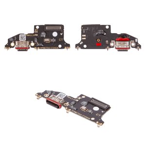 Flat Cable compatible with Realme C75 4G RMX3941, charge connector, with components, Original PRC , charging board 