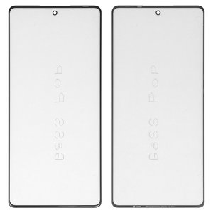 Housing Glass G+OCA PRO compatible with Tecno Camon 30 CL6, CL6k , Camon 30 5G CL7 , with OCA film, black 
