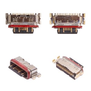 Charge Connector compatible with Xiaomi 12 Lite, 13 Lite, Poco F6 Pro, Redmi Note 11 Pro Plus 5G, 16 pin, USB type C 