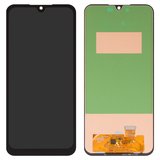 LCD compatible with Samsung A256 Galaxy A25, (black, without frame, Copy, (TFT))