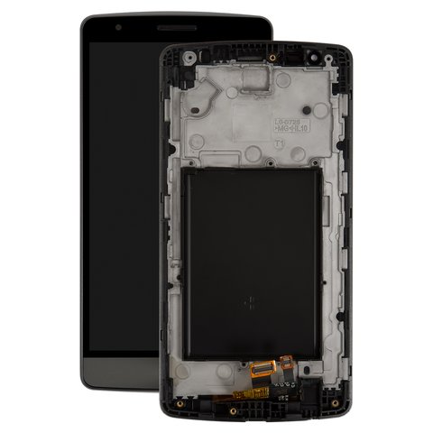 LCD compatible with LG G3s D724, gray, with frame, Original PRC  