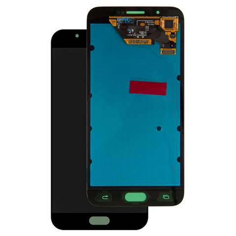 LCD compatible with Samsung A800 Dual Galaxy A8, black, without frame, original change glass 