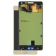 LCD compatible with Samsung A500 Galaxy A5, (golden, without frame, Original (PRC), original glass)