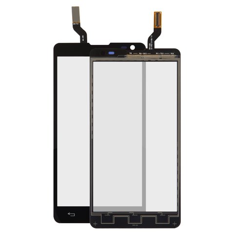 Touchscreen compatible with LG D605 Optimus L9 II, black 